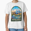 Minneapolis Vintage Travel Illustration by HomeLivingCo