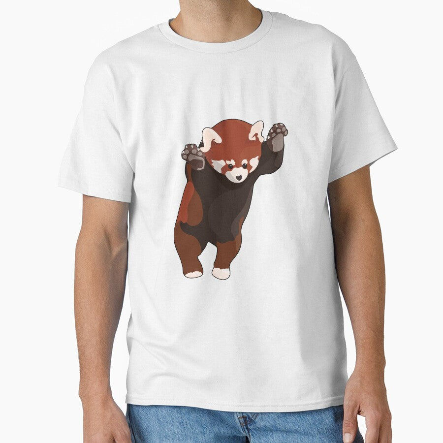 Red Panda Excited by Art Landing