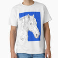 Horse blue by NYWA-ART