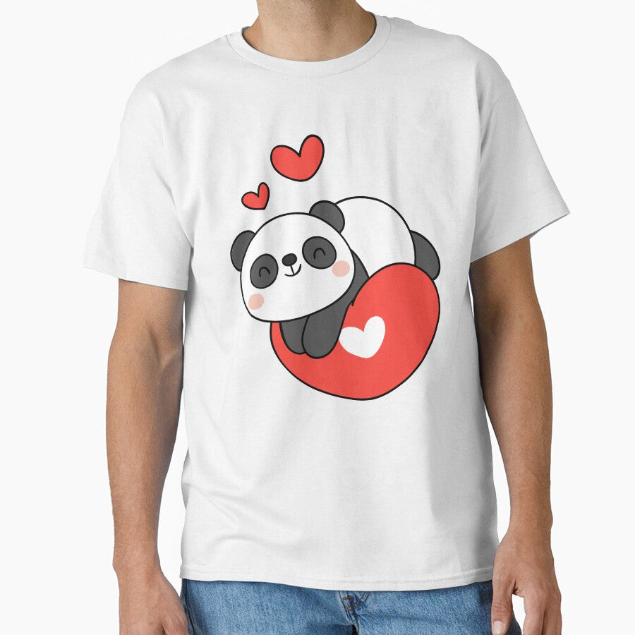 Cute Baby Panda for Valentines Day on white by JAOUDA ⭐⭐⭐⭐⭐ (20)