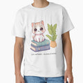 Cute Cat Reading Vibes with Books by PetsClan