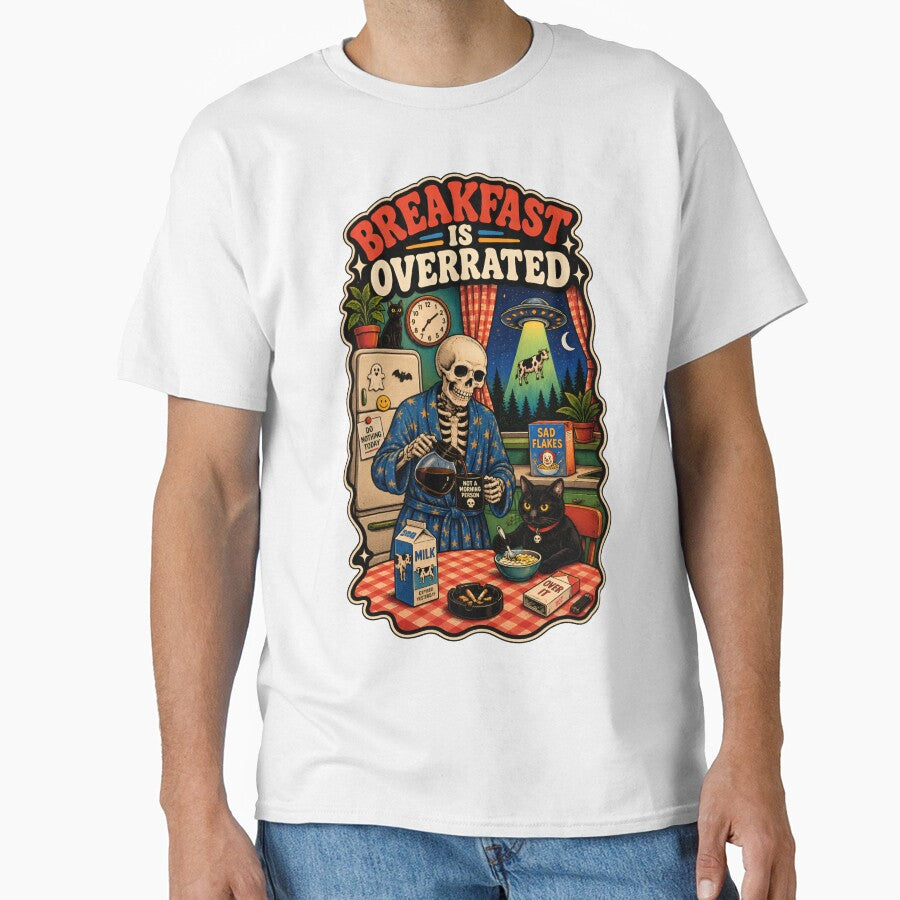 Breakfast Is Overrated Skeleton by Peac7e