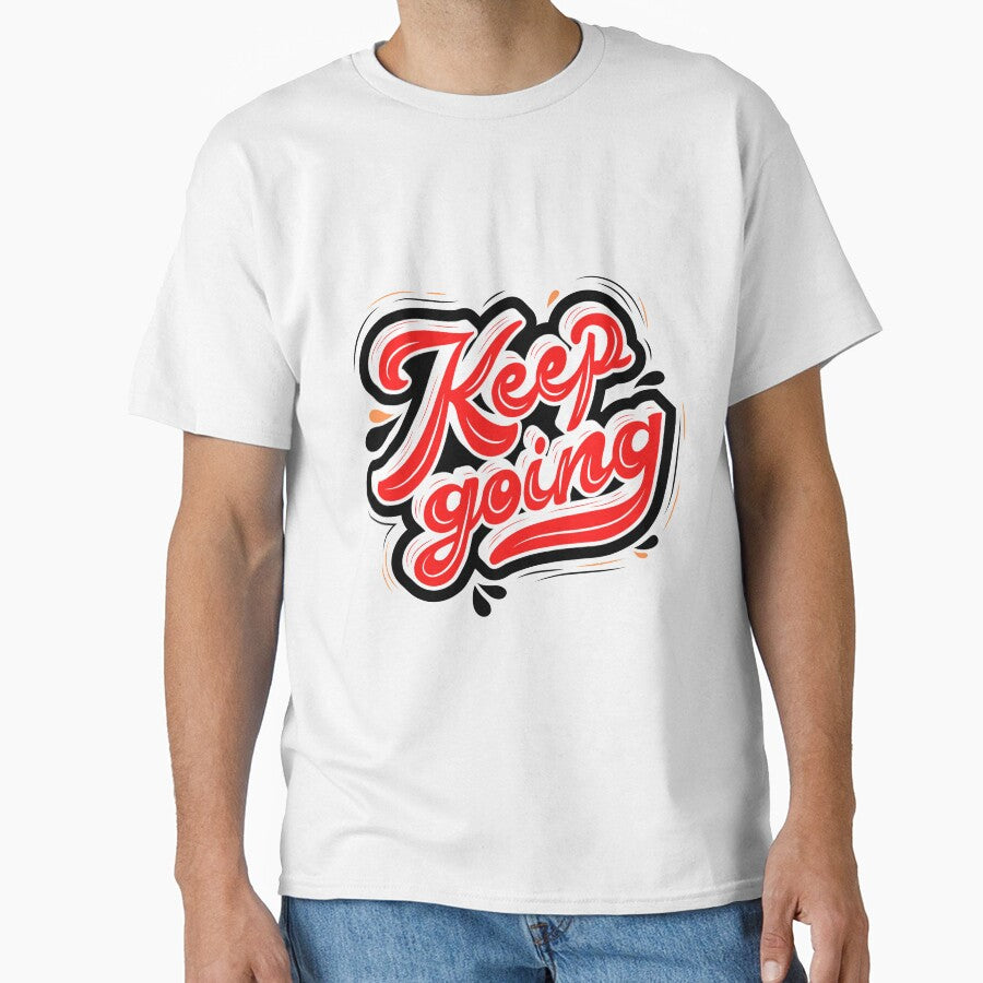 Keep going self love quote typography by Strale25kv