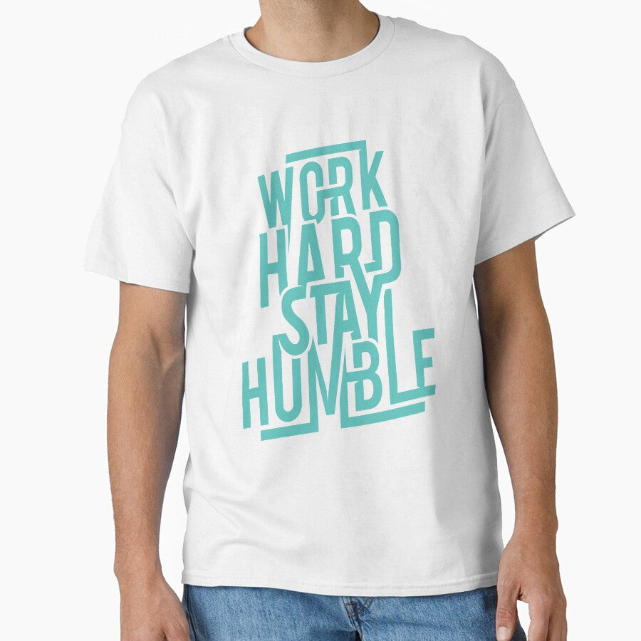 WORK HARD STAY HUMBLE (Colored) by ichtees