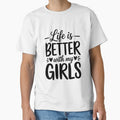 Life is Better with My Girls Mom Of Girls by Morphologiona