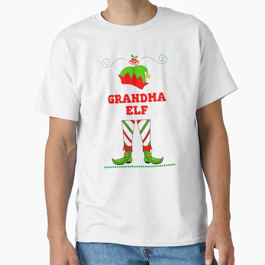 Elf Matching Grandma by Sartoris Art