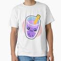 Boba Milk Tea - Cute Purple Bubble Tea by warmfuzzylogic