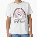 Stay Humble.  Hustle Hard.  Pink Natural tones Rainbow. by Rabbitti