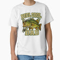 Reel Cool Dad, Fishing Fathers Day, Bass Fish Dad, Distressed Camo Dad, Funny Dad by DesignDenDo ⭐⭐⭐⭐⭐