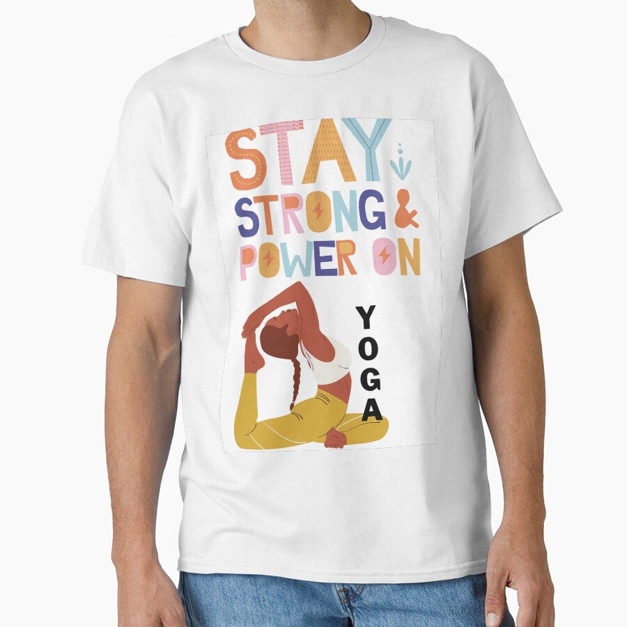 Stay strong & power on (yoga) by Jaadueekala