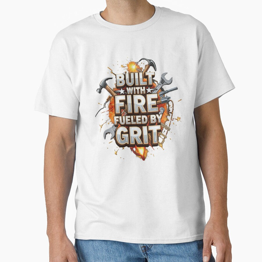 Built With Fire, Fuled By Grit by DesignsByDinger