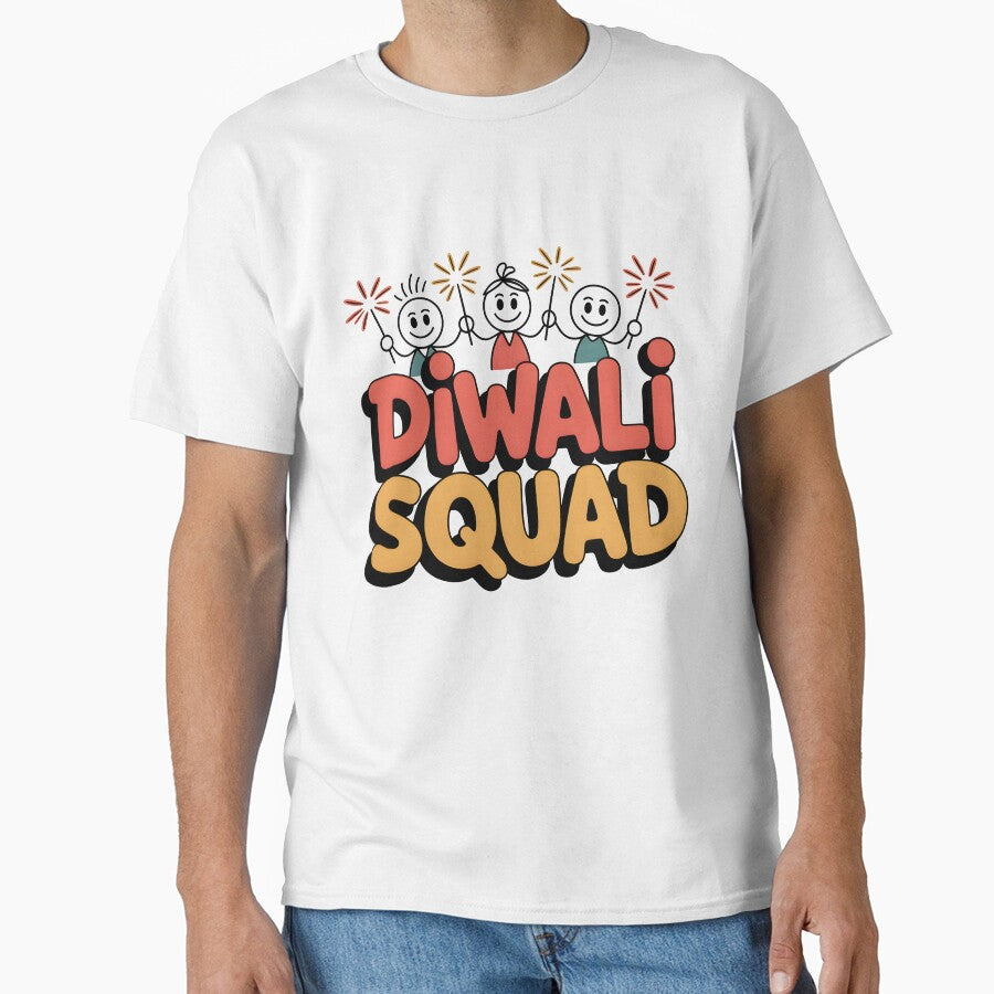 Diwali Squad – Festival of Lights Celebration Design by Jollys-ArtShop