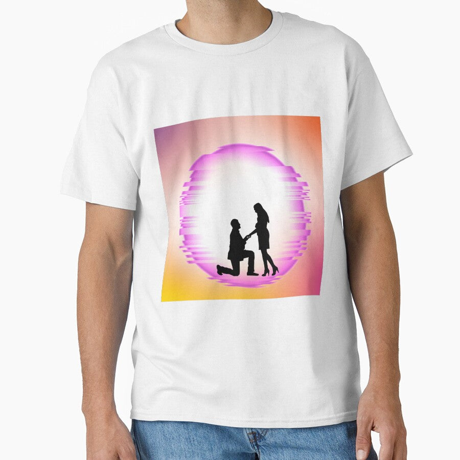happy love couple proposing each other by Paramita Sen