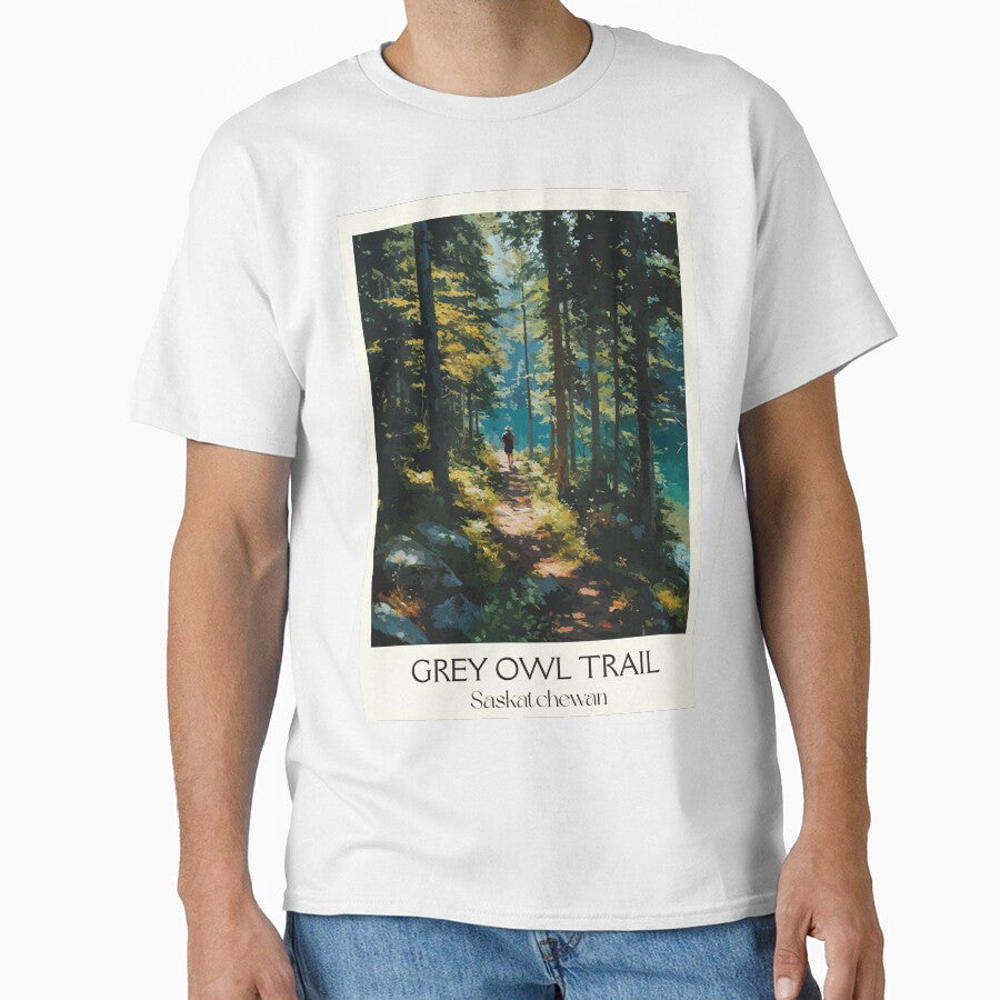 Grey Owl Trail | Prince Albert National Park Forest Path Art Print by TuncGK
