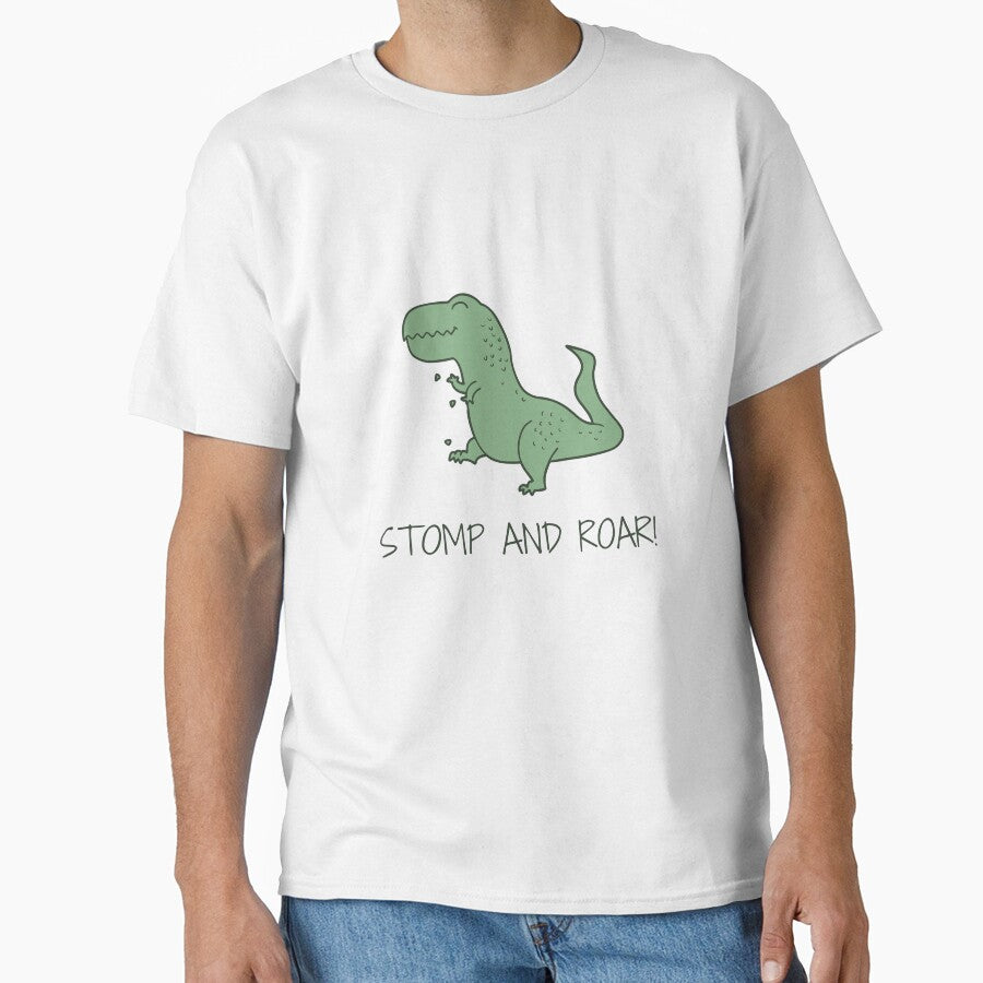 Dinosaur Kids T-Shirt by Aurveil