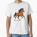 Trotting Horse by Myra365Art