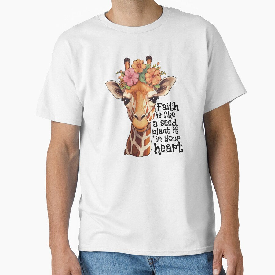 Faith Is Like A Seed Plant It In Your Heart Christian Belief by RockFireMerch