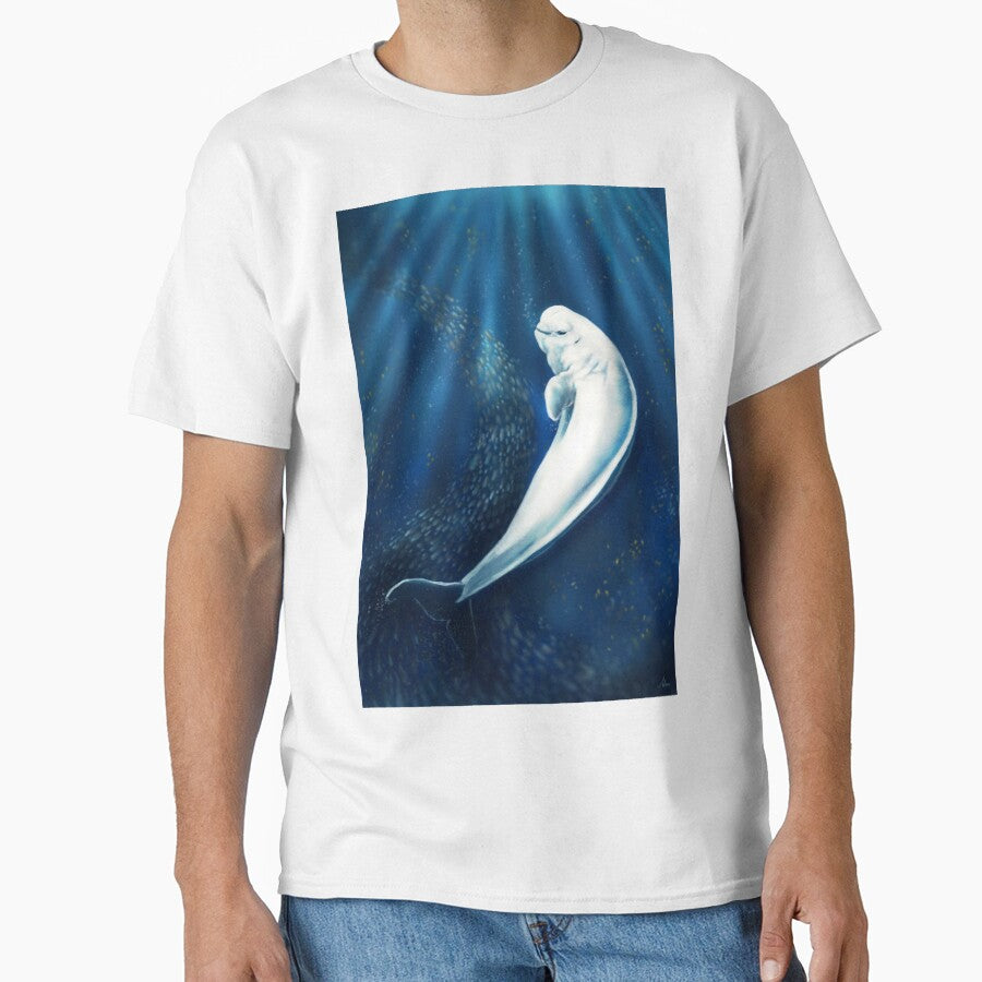 Beluga Whale by alandodrawing
