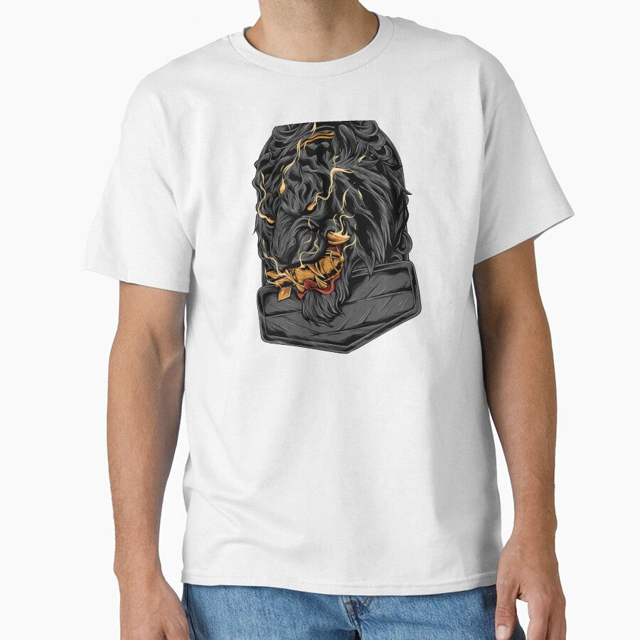 Chinese Tiger Fury Art Vintage by AnimalLover4eva