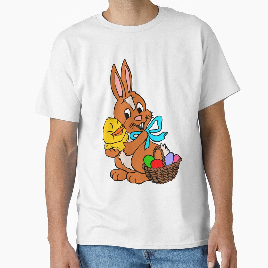 Easter Bunny Basket Eggs by sasijaya