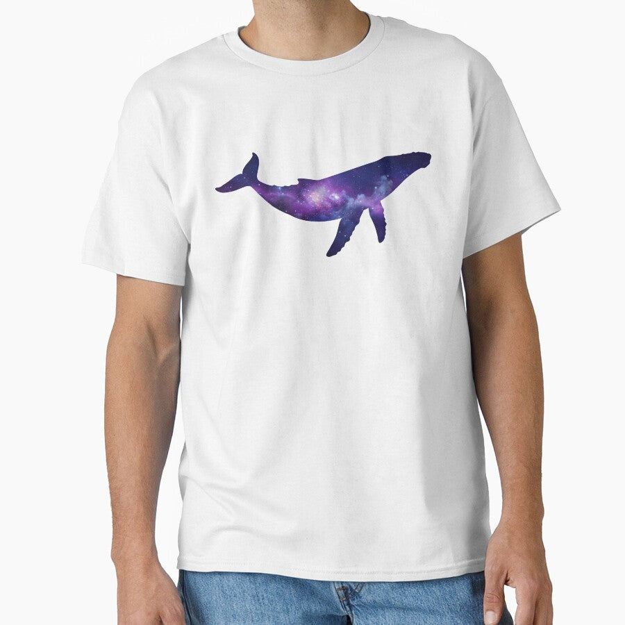 Galactic Breach - Cosmic Whale Silhouette by pattman