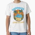 Happiness Comes in Waves, Beach Vacation Vibes by Surfer Dave Designs