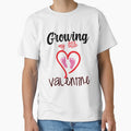funny Growing my little valentine  For Pregnant Women  valentine gift by med-sp-shop5
