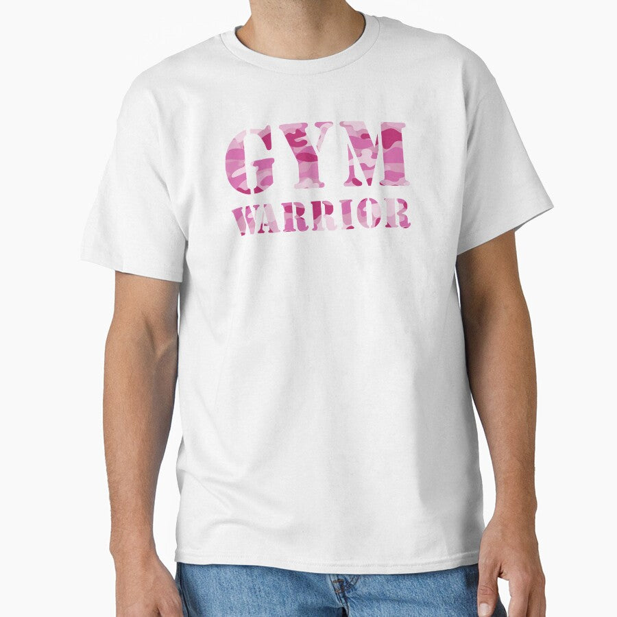Gym Warrior | Fitness - Pink Camouflage by Mini Tofu Shop