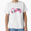 Pink Gamer Mom Life Controller Headset Design by KroghDs