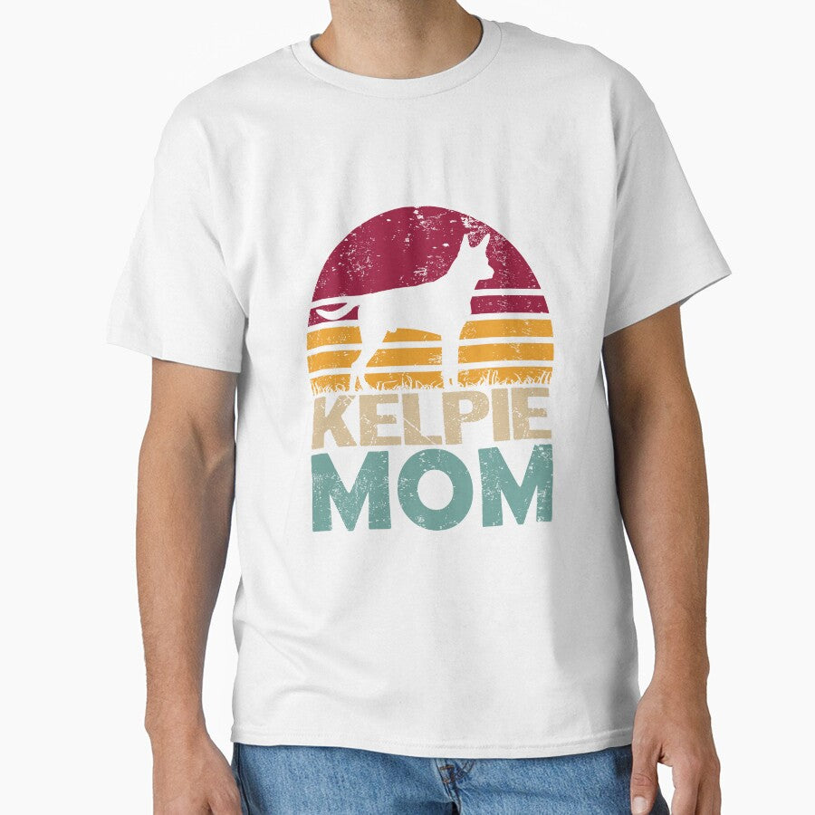 Australian Kelpie Mom Grandma Girl Vintage Gift by richter74