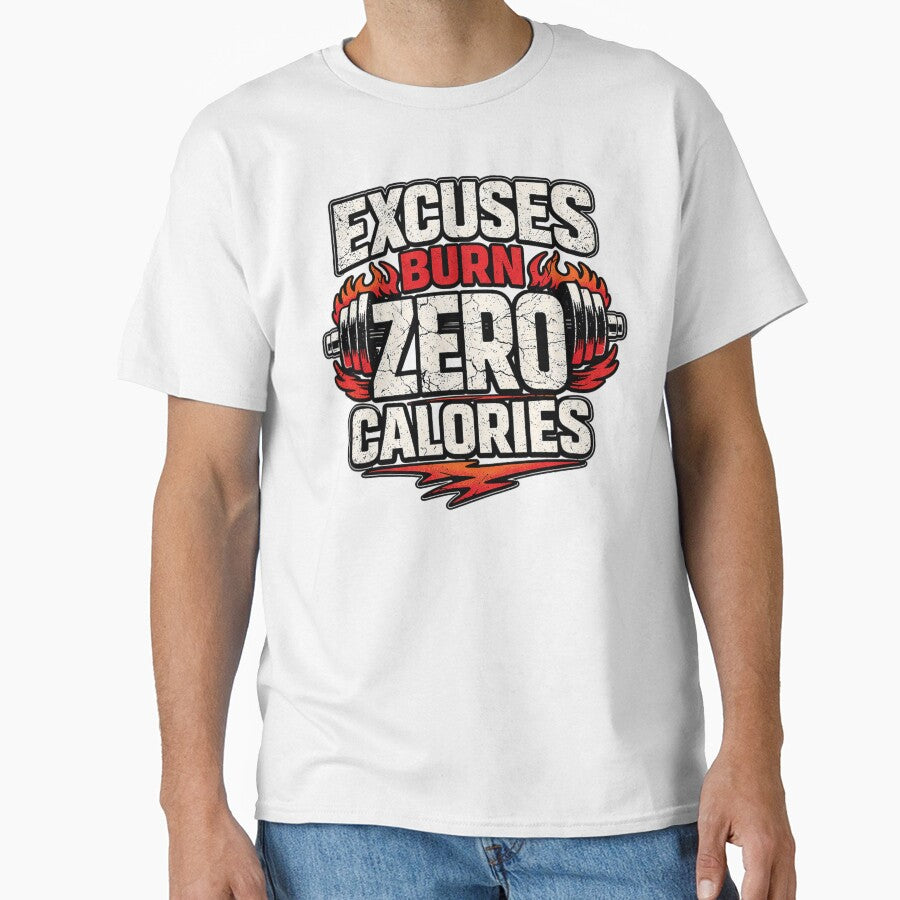 Excuses Burn Zero Calories by Old Man Athletics