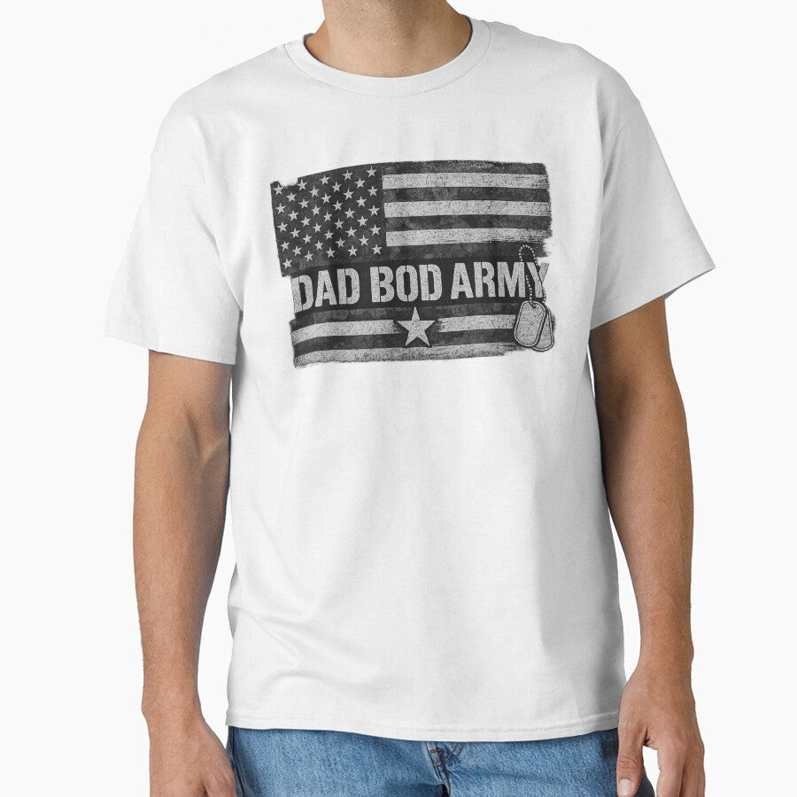 Dad Bod Army – Funny Dad Graphic by Threadfellas702