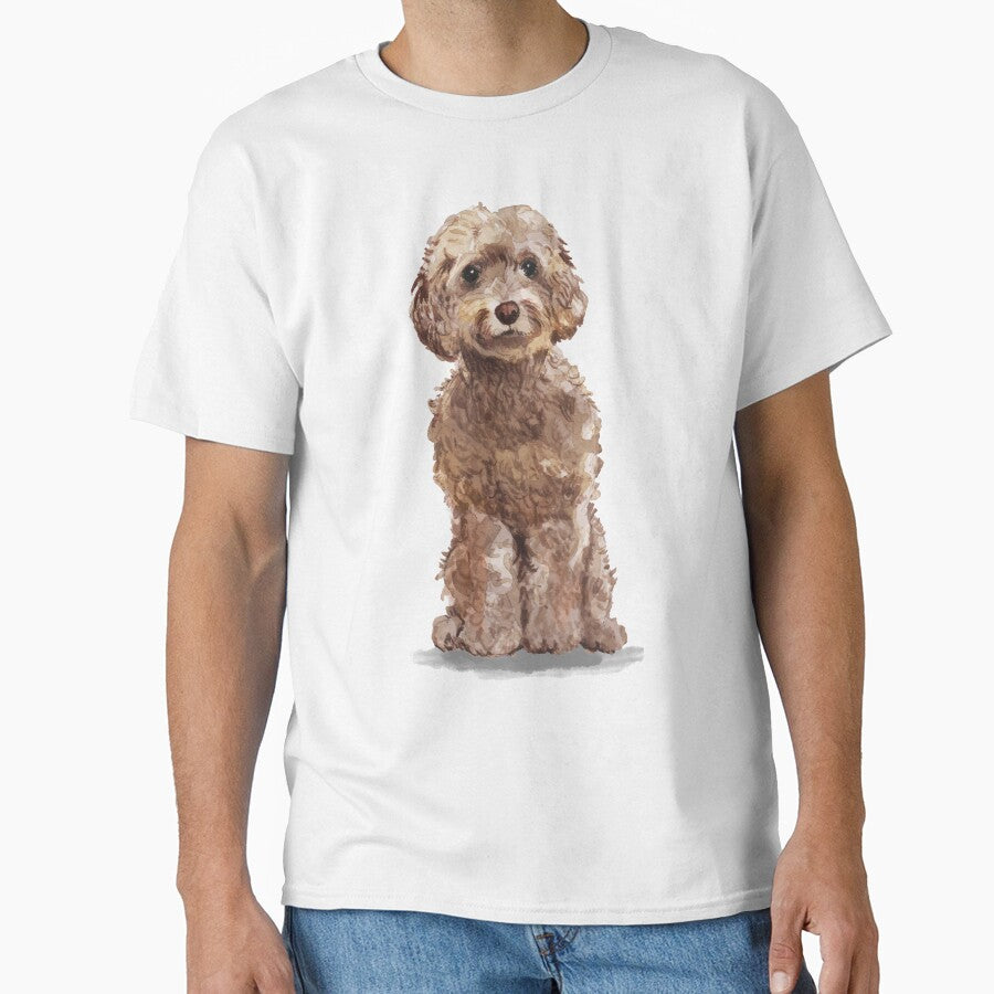 Brown Cockapoo Dog by junkydotcom