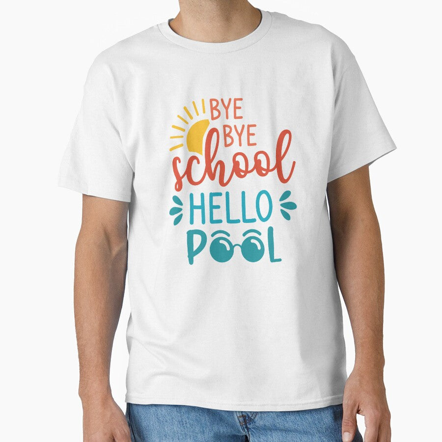 Bye Bye School Hello Pool (Colors) by FilipeFerreira