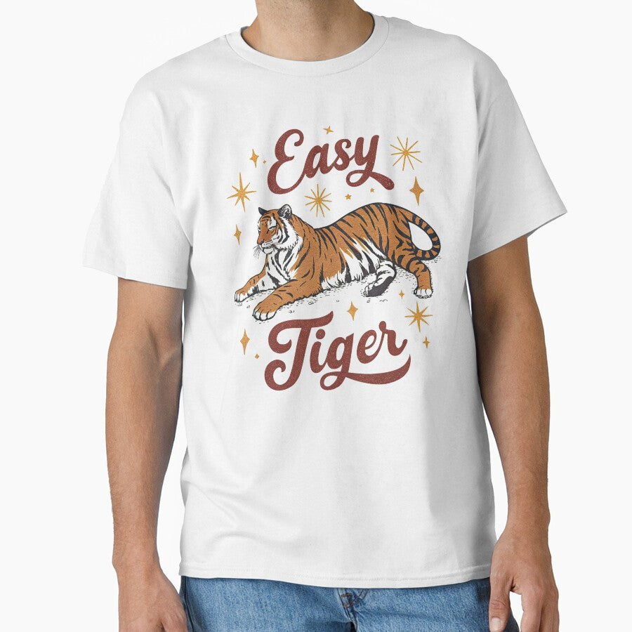 Vintage Easy Tiger by Topmaxdesign