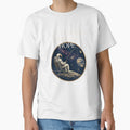 Astronaut Dad Fishing Shirt, Funny Father's Day Gift, A Father's Undying Hope Space Tee by Panom Suavichien