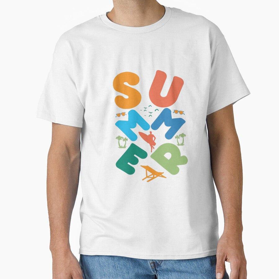 Summer Shirt, Cute Summer Shirt, Hello Summer Shirt, Vacation Shirt, by Goraty2020
