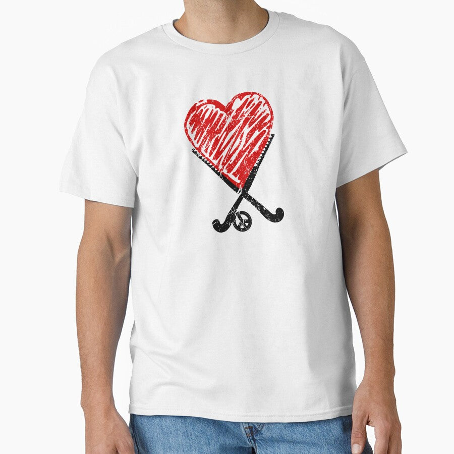 Field Hockey Lover player I love Hockey girl gift Feldhockey by Kalli-design