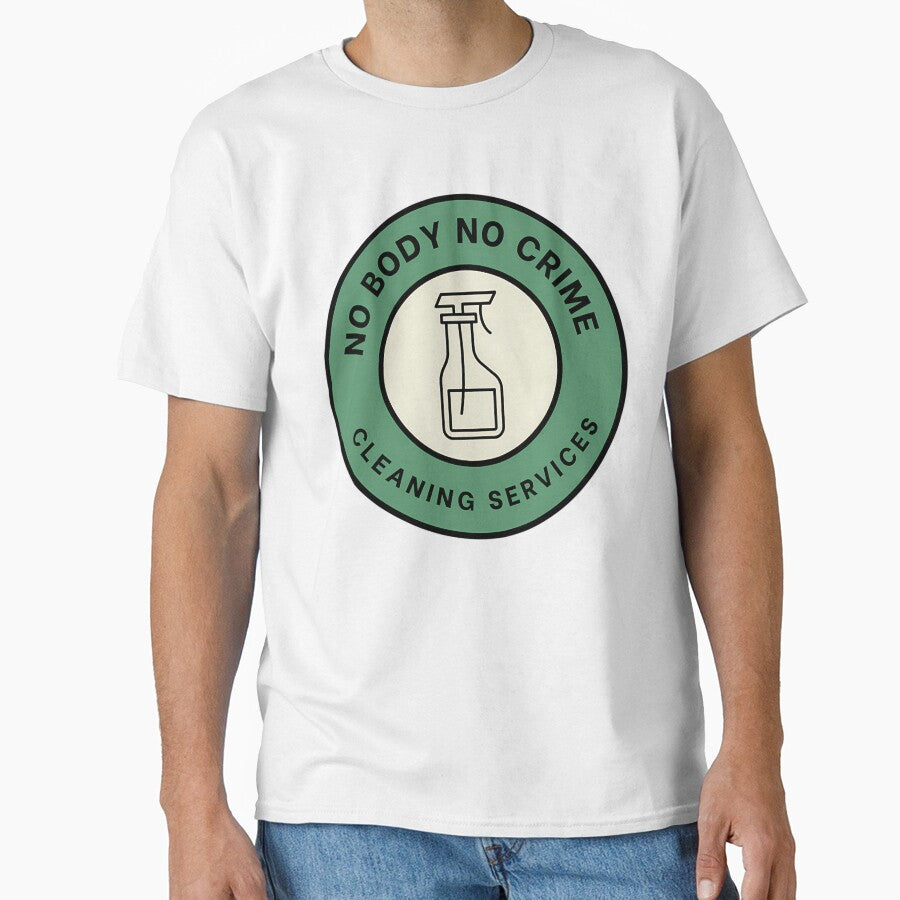 I Think He Did It Cleaning Services - Green by santiago-adkins