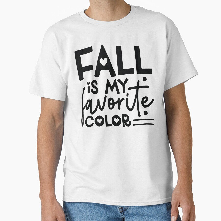 Fall Is My Favorite Color - Cute Autumn Season Retro Vintage Aesthetic Leaves Pumpkin Spice Gift by FuzionRaptor