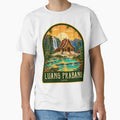 Luang Prabang Vintage Travel Illustration by HomeLivingCo