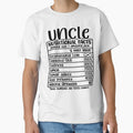 Uncle, Nutritional Facts, Funny Uncle Gift by FuntasticDez