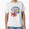 Funny Grumpy Crab Beach Vacation Gift by KroghDs