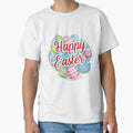 happy easter day colorful eggs  inscription by Expressions-Sel