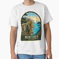 Monterey California Vintage Travel Illustration by HomeLivingCo