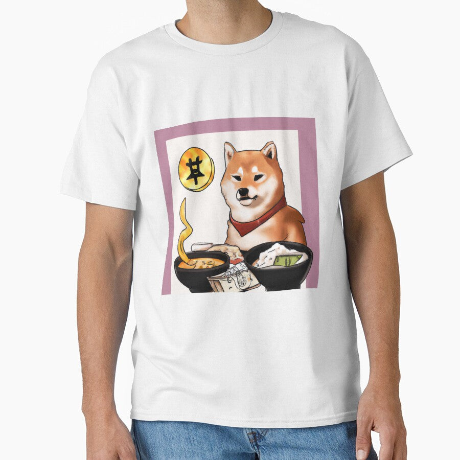 Shib Eating Ramen - Anime by Ricardo Lee