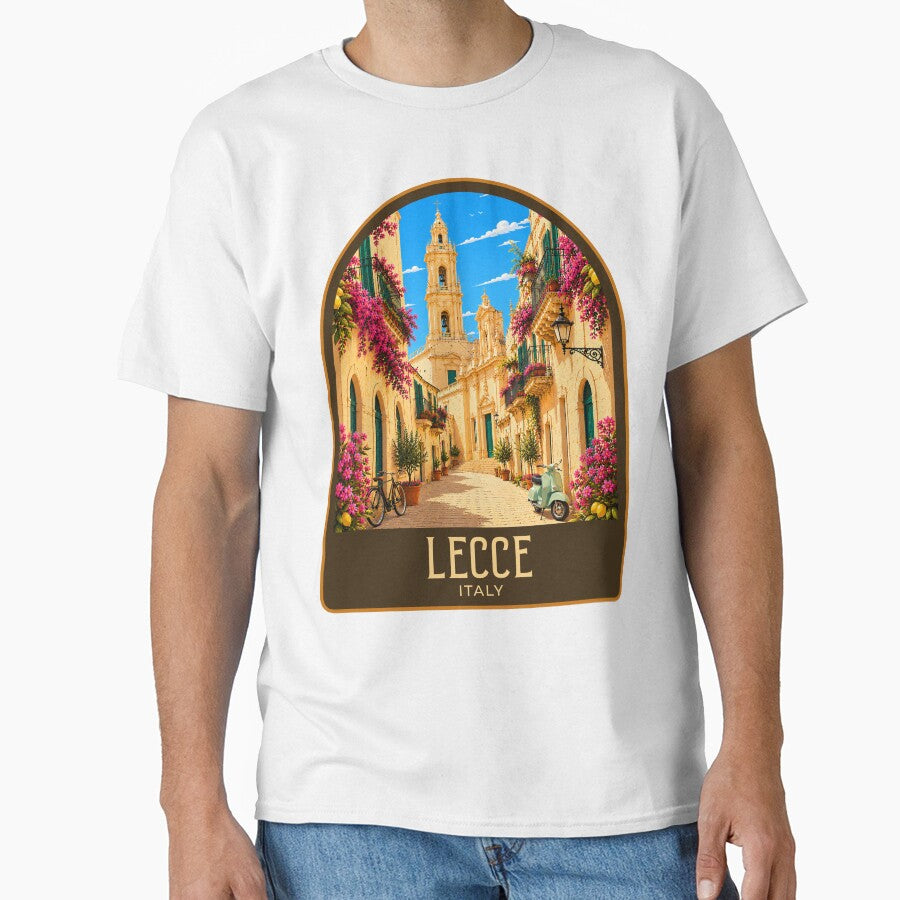 Lecce Vintage Travel Illustration by HomeLivingCo