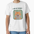 Is That Cat Friendly? Funny Grumpy Cat Lover Gift by Exclusive-Marma