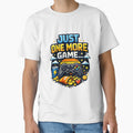 Just One More Game Retro Gamer T-Shirt | Funny Gaming Pixel Art Design by Artbysarmina