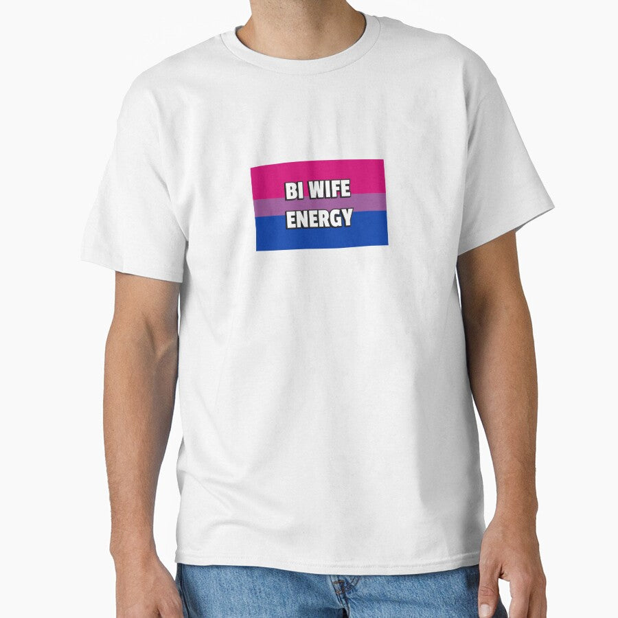 Bi Wife Energy - Bisexual Flag by Inspirationmotivation